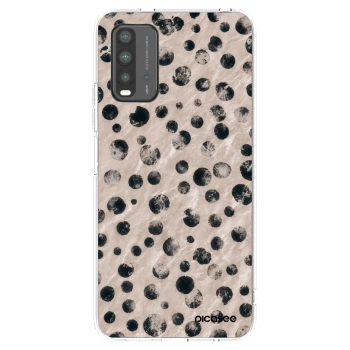 Picasee Xiaomi Redmi 9T Hülle - Schwarzes Silikon - Inked