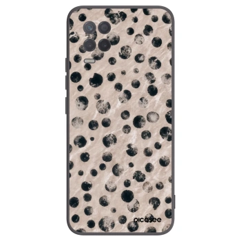 Picasee Realme 8 5G Hülle - Schwarzes Silikon - Inked