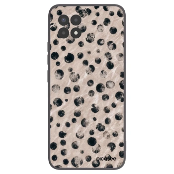 Picasee Realme 8i Hülle - Schwarzes Silikon - Inked