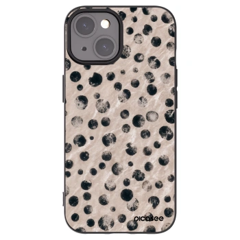 Picasee Apple iPhone 15 Hülle - Schwarzes Silikon - Inked