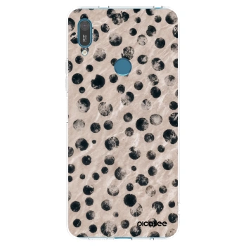 Picasee Huawei Y7 2019 Hülle - Transparentes Silikon - Inked