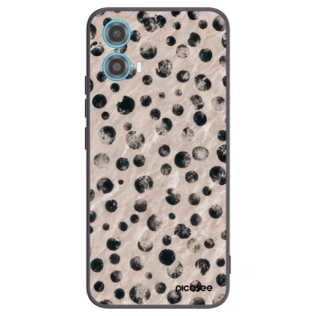 Picasee Motorola Moto G34 5G Hülle - Schwarzes Silikon - Inked