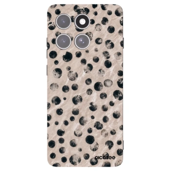 Picasee Motorola Edge 60 Pro Hülle - Schwarzes Silikon - Inked