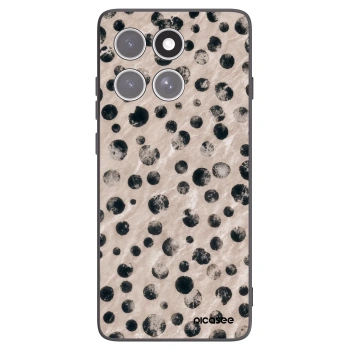 Picasee Motorola Edge 60 Fusion Hülle - Schwarzes Silikon - Inked