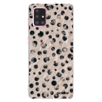 Picasee Samsung Galaxy A71 A715F Hülle - Transparentes Silikon - Inked