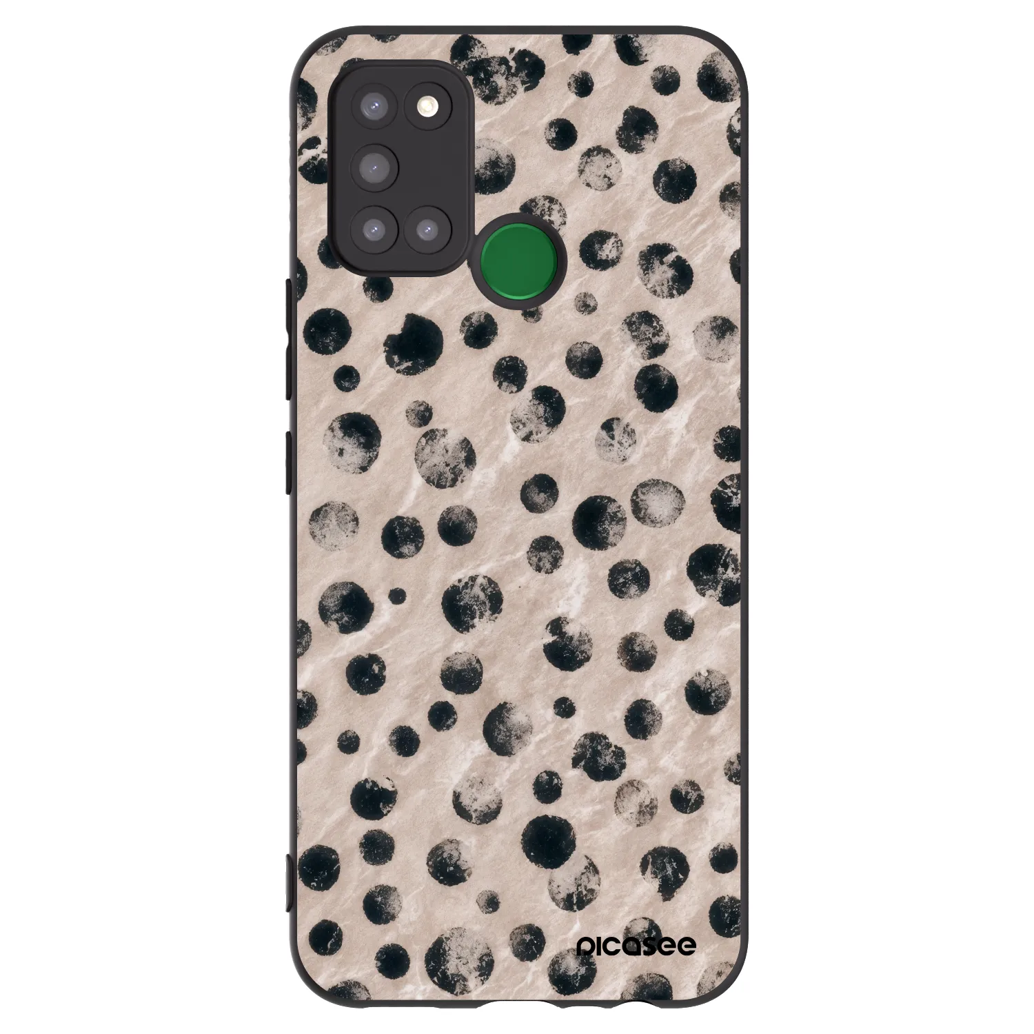 Picasee Realme 7i Hülle - Schwarzes Silikon - Inked