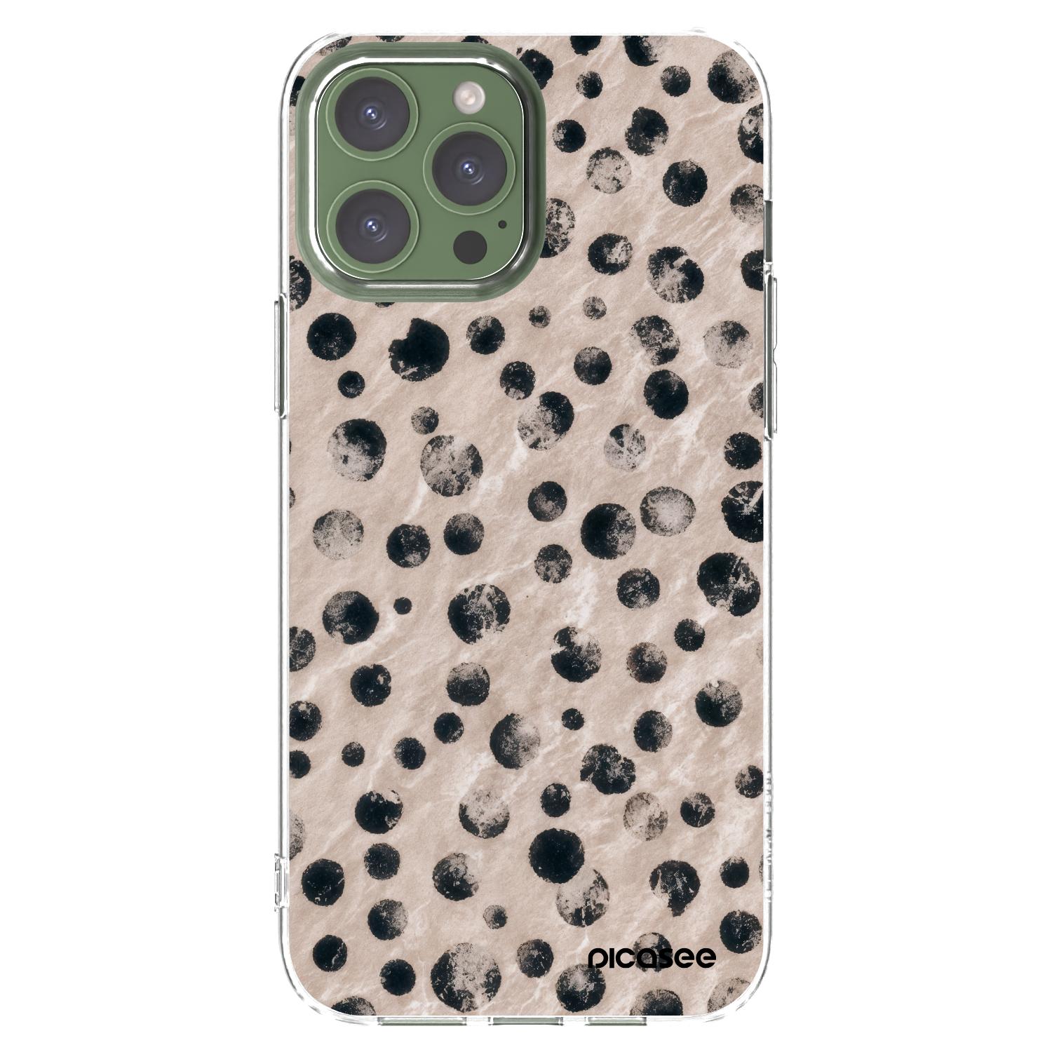 Picasee Apple iPhone 13 Pro Max Hülle - Transparentes Silikon - Inked