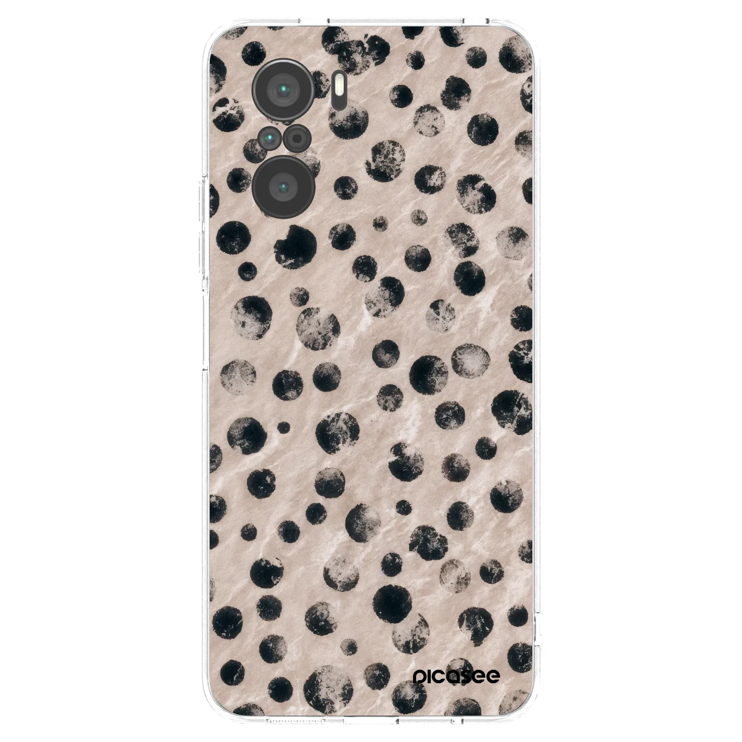 Picasee Xiaomi Poco F3 Hülle - Transparentes Silikon - Inked