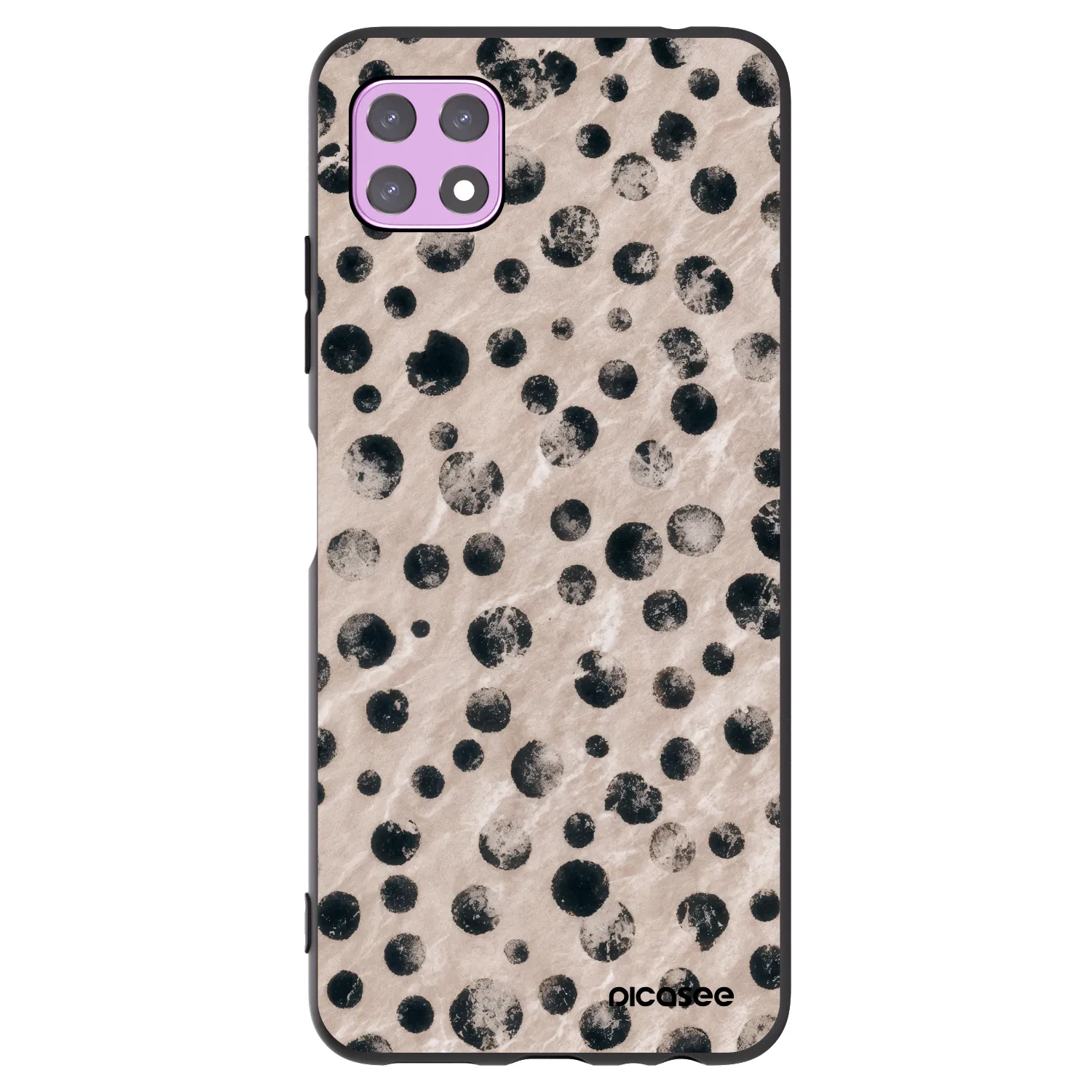 Picasee Samsung Galaxy A22 A226B 5G Hülle - Schwarzes Silikon - Inked