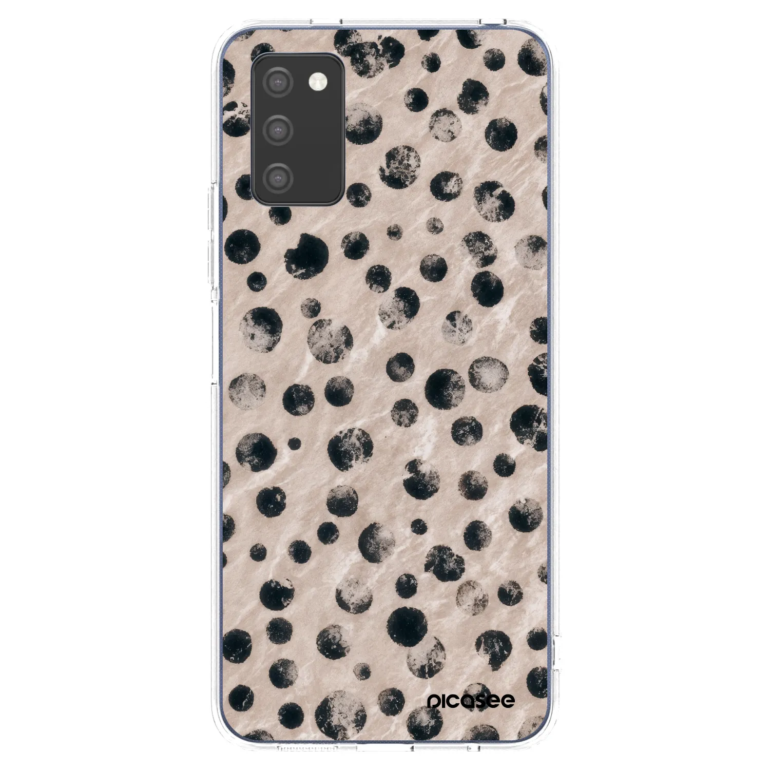 Picasee Samsung Galaxy A02s A025G Hülle - Transparentes Silikon - Inked