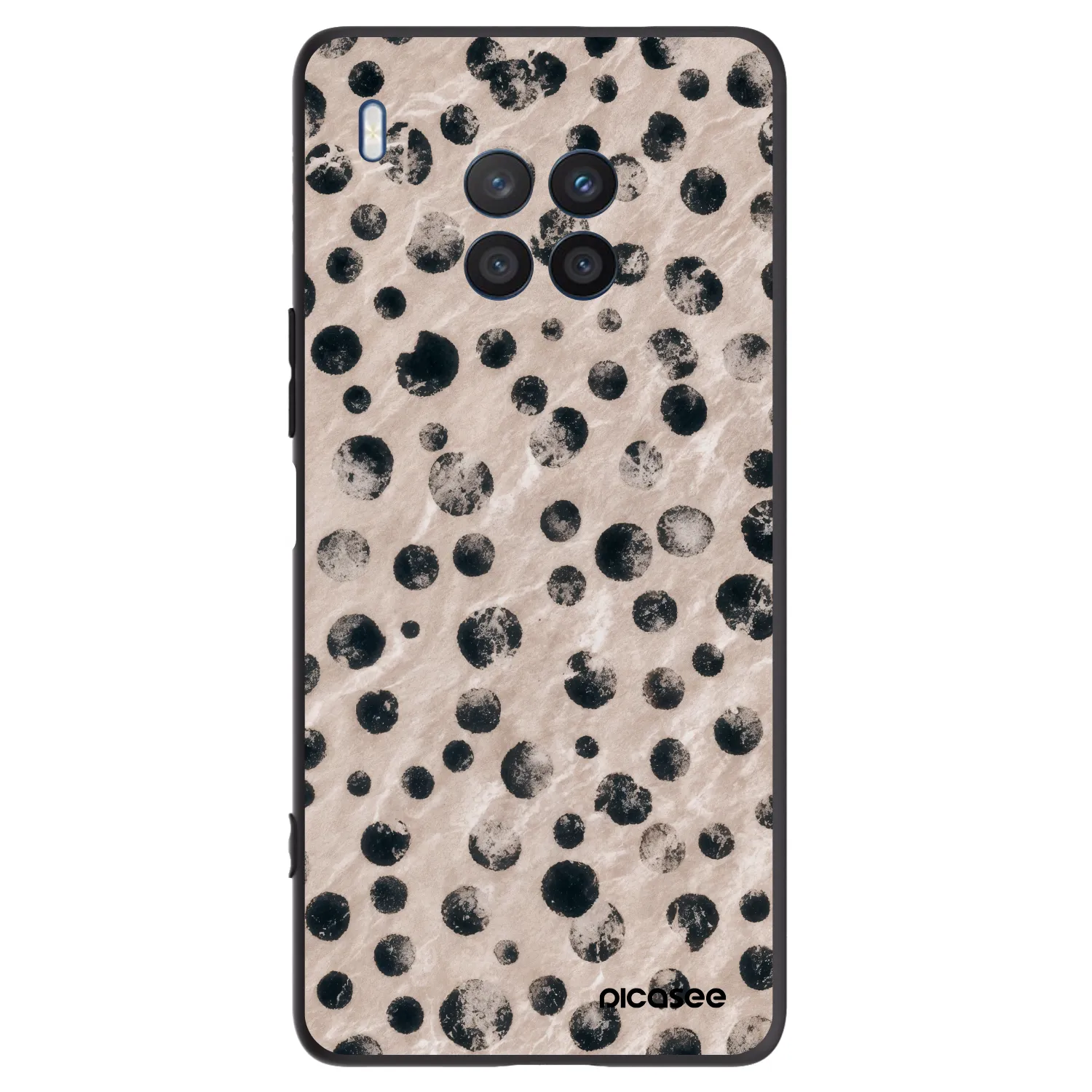 Picasee Honor 50 Lite Hülle - Schwarzes Silikon - Inked