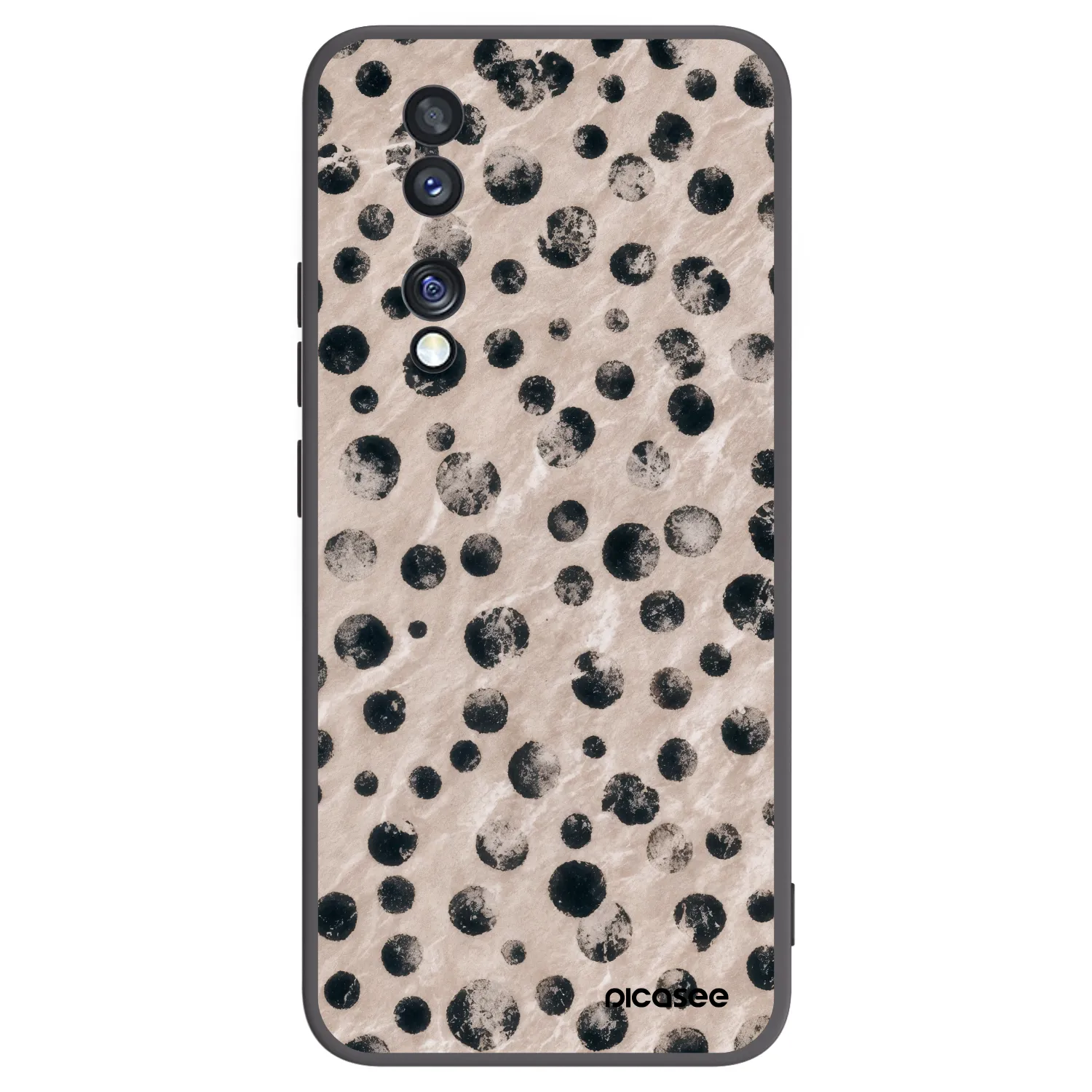 Picasee Honor 70 Hülle - Schwarzes Silikon - Inked