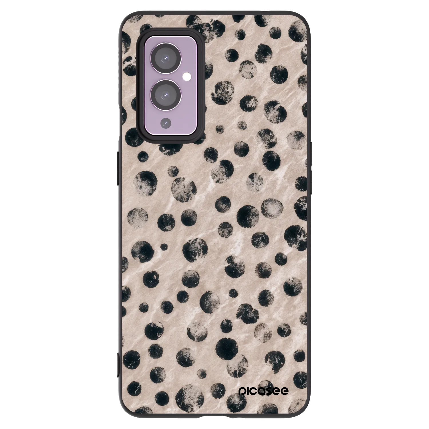 Picasee OnePlus 9 Hülle - Schwarzes Silikon - Inked