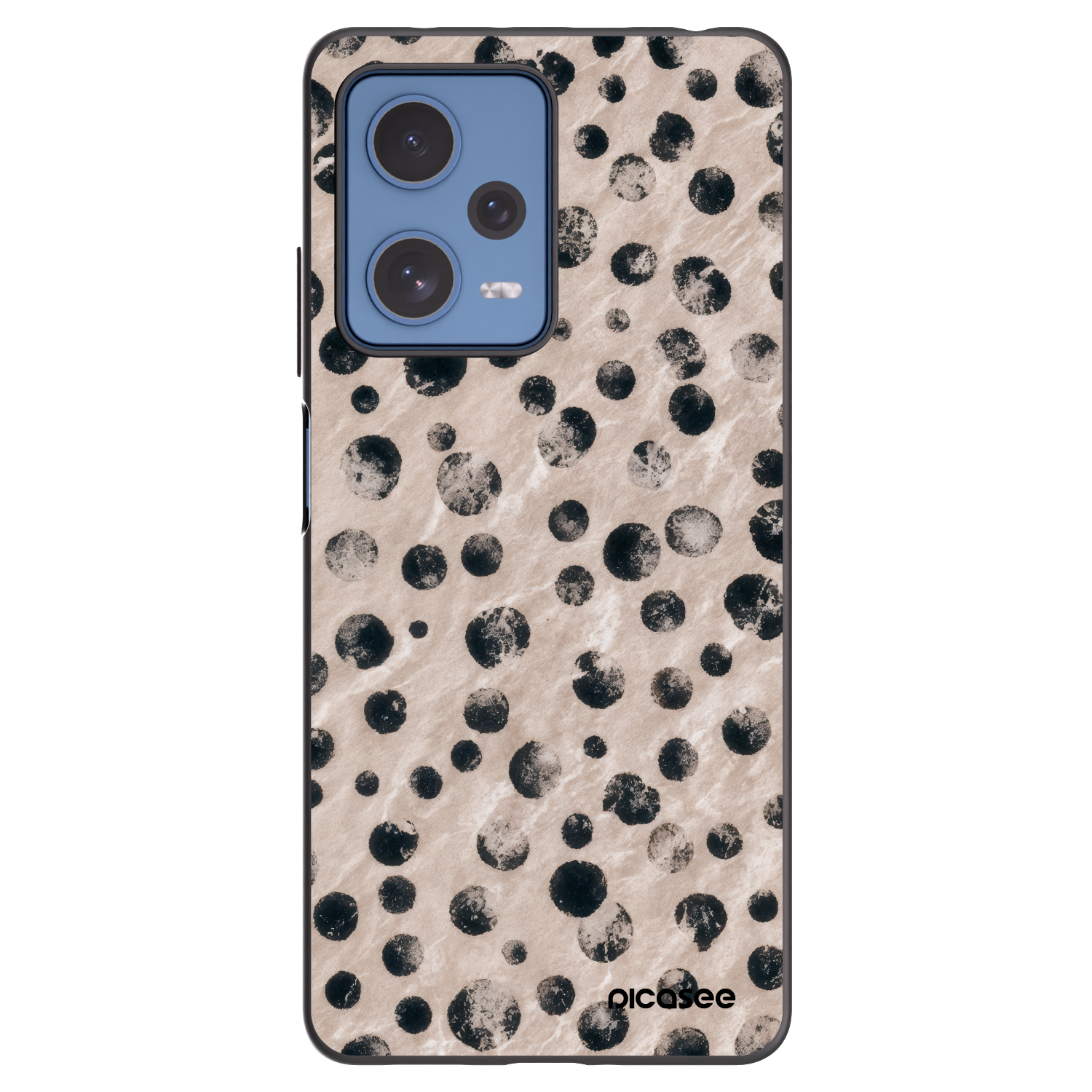 Picasee Xiaomi Redmi Note 12 Pro 5G Hülle - Schwarzes Silikon - Inked