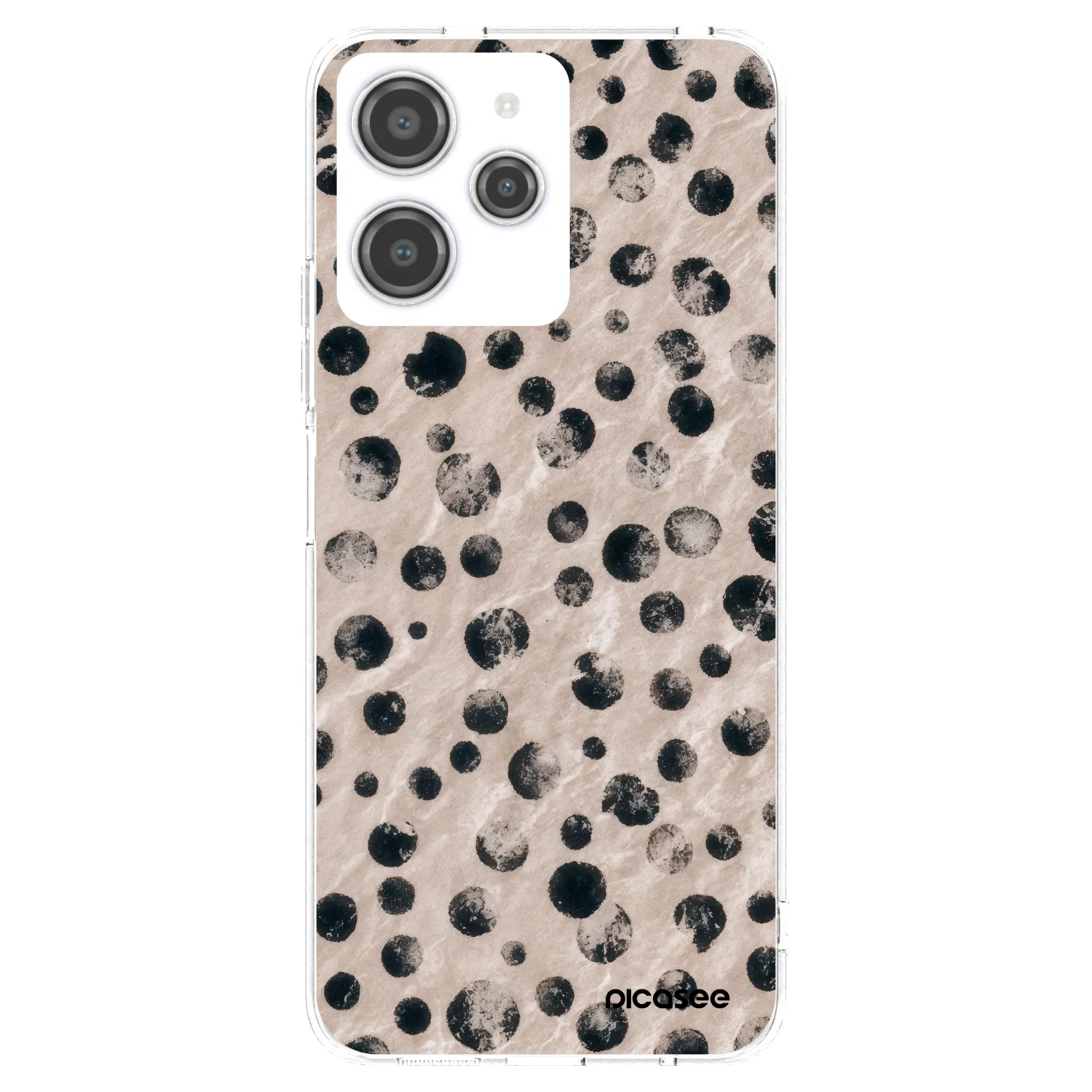 Picasee Xiaomi Redmi 12 4G Hülle - Transparentes Silikon - Inked