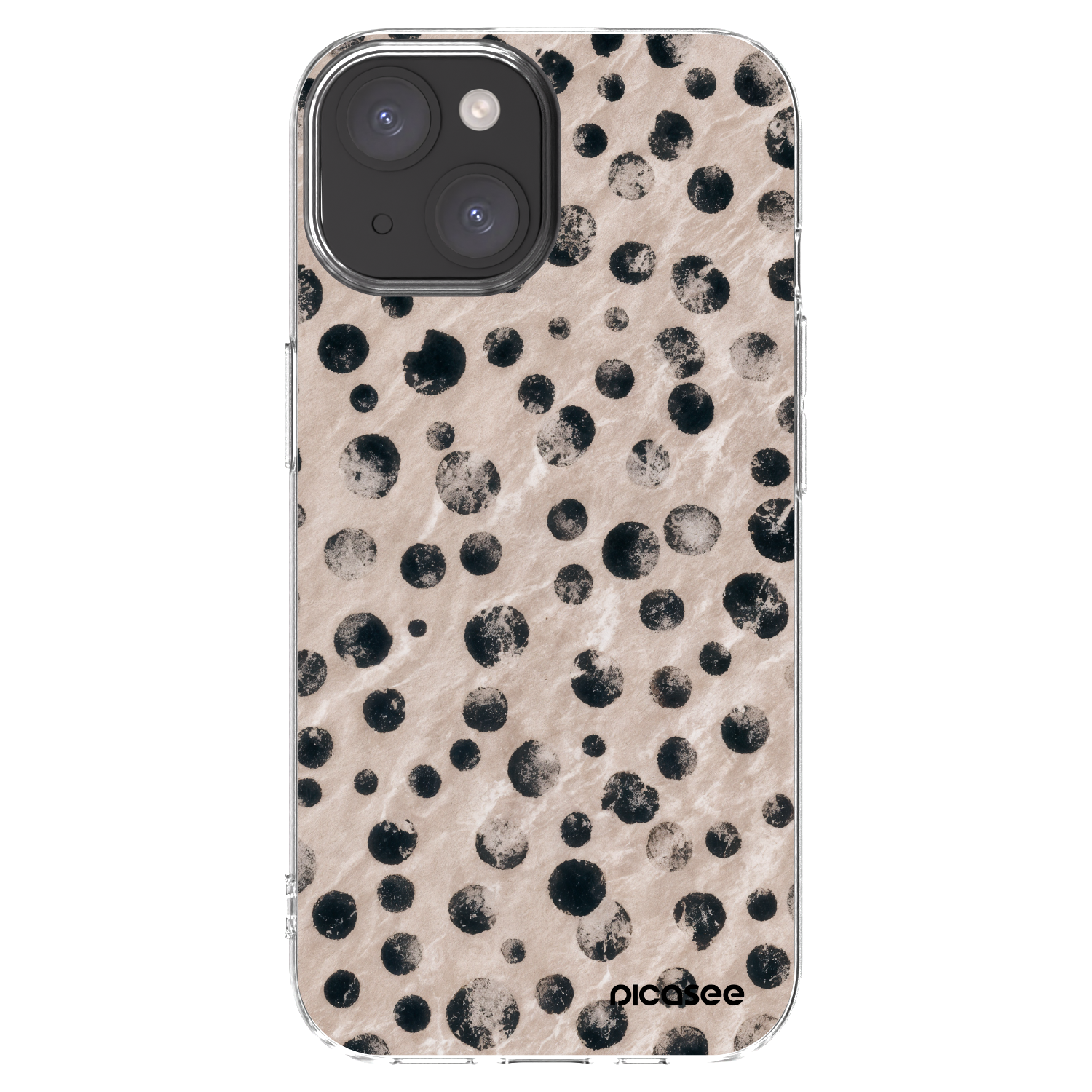 Picasee Apple iPhone 15 Hülle - Transparentes Silikon - Inked