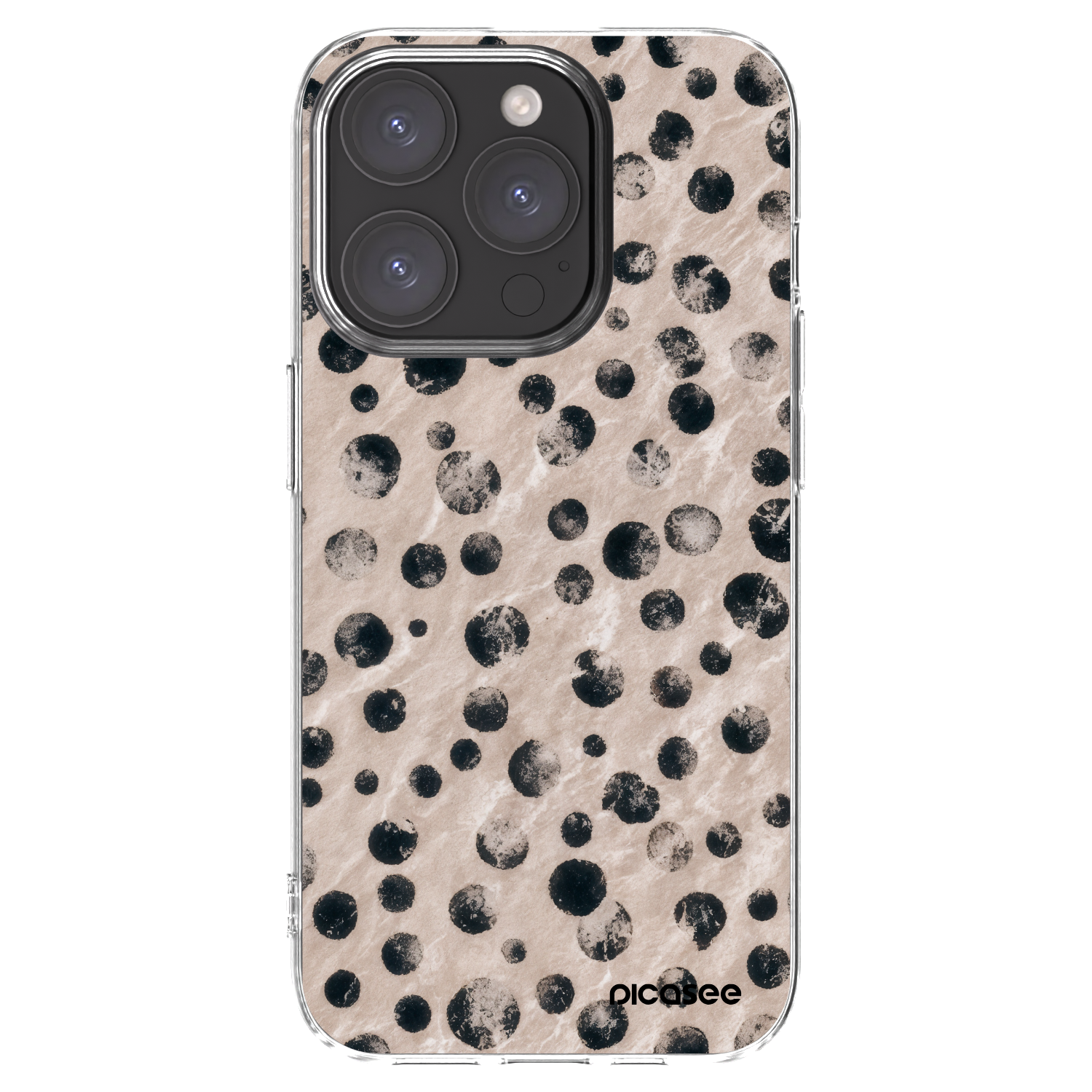 Picasee Apple iPhone 15 Pro Hülle - Transparentes Silikon - Inked