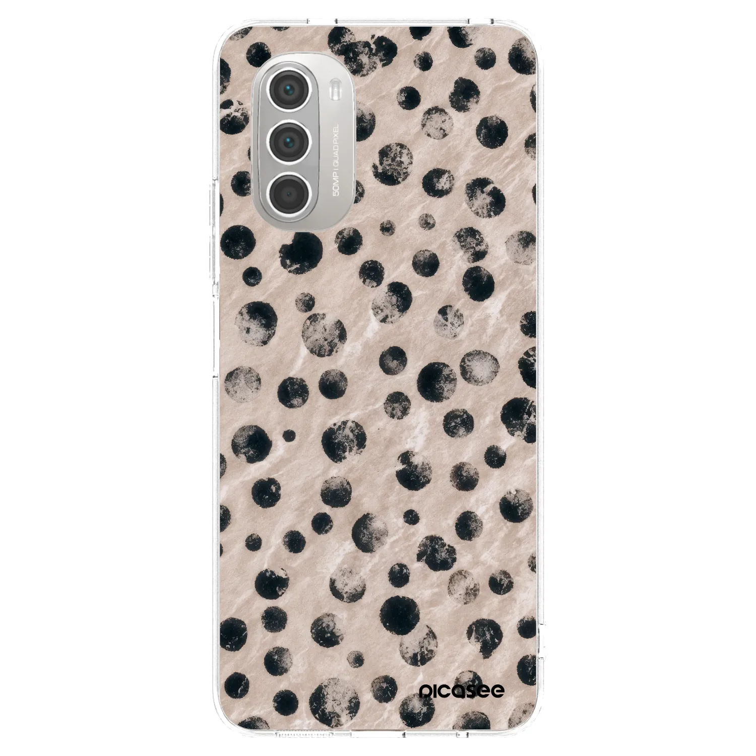 Picasee Motorola Moto G51 Hülle - Transparentes Silikon - Inked