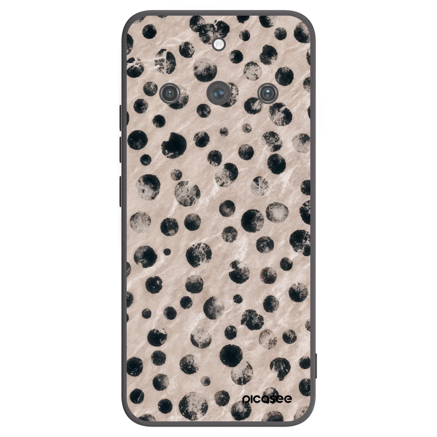 Picasee Realme 11 Pro+ Hülle - Schwarzes Silikon - Inked