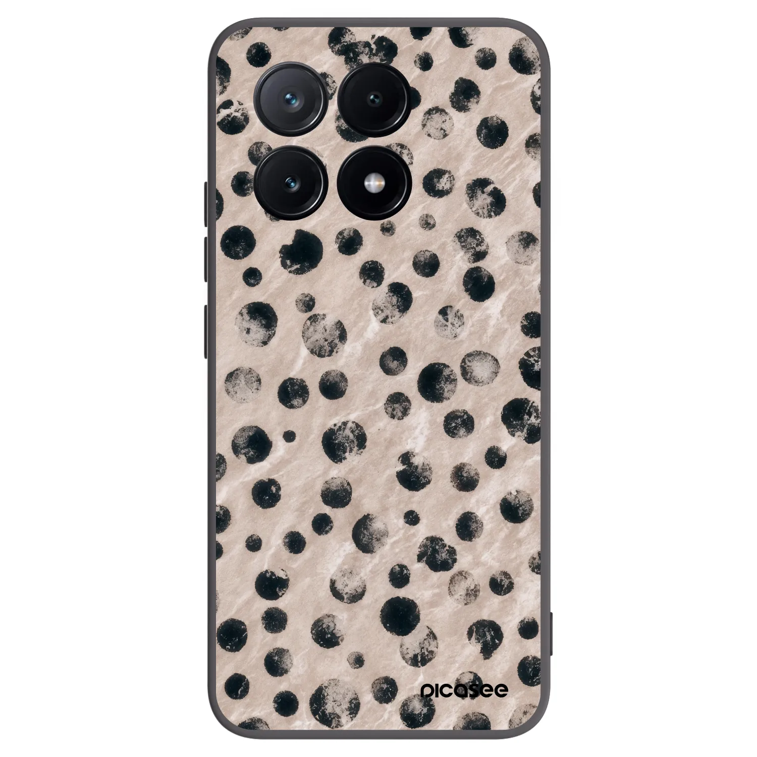 Picasee Xiaomi Poco X6 Pro Hülle - Schwarzes Silikon - Inked