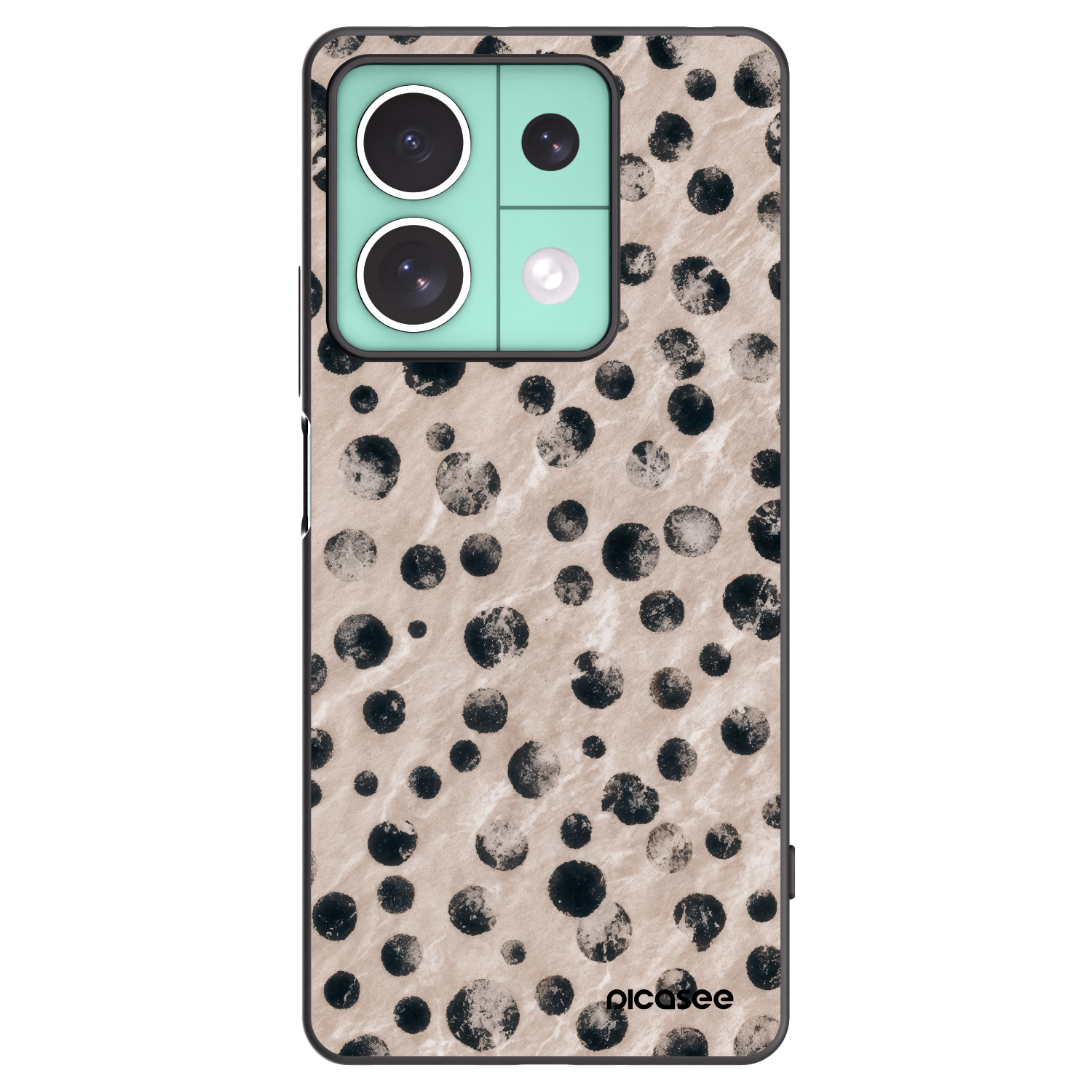 Picasee Xiaomi Redmi Note 13 5G Hülle - Schwarzes Silikon - Inked