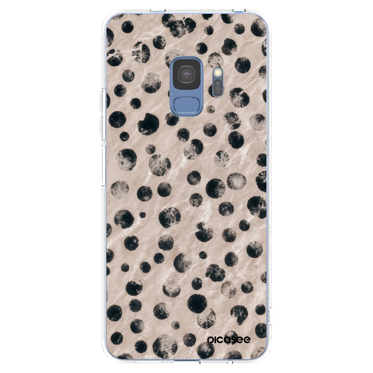 Picasee Samsung Galaxy S9 G960F Hülle - Transparentes Silikon - Inked