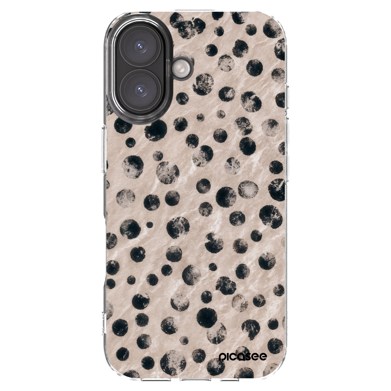 Picasee Apple iPhone 16 Hülle - Transparentes Silikon - Inked