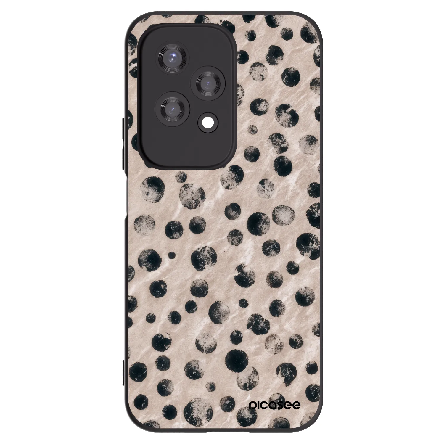 Picasee Honor 200 Lite Hülle - Schwarzes Silikon - Inked