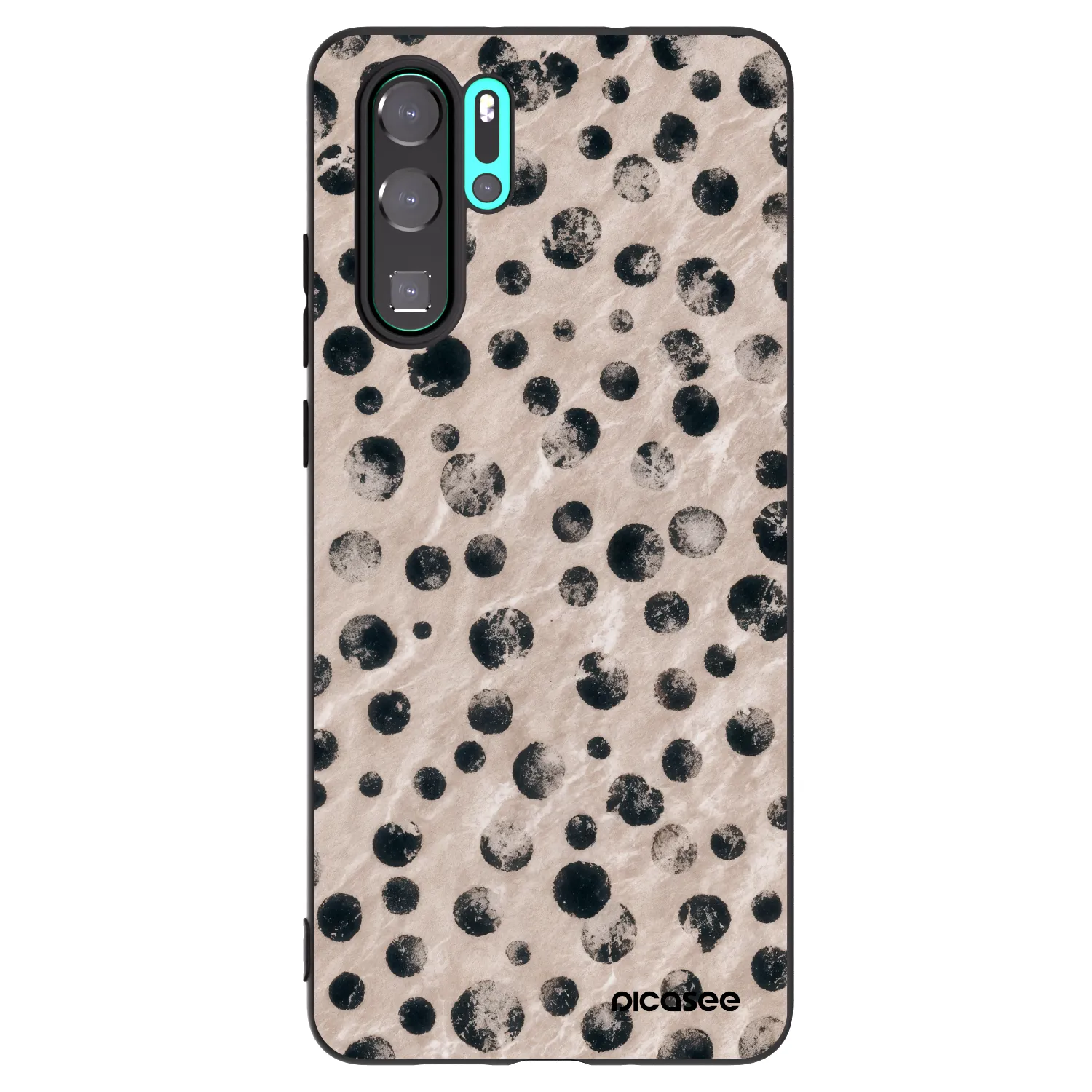 Picasee Huawei P30 Pro Hülle - Schwarzes Silikon - Inked