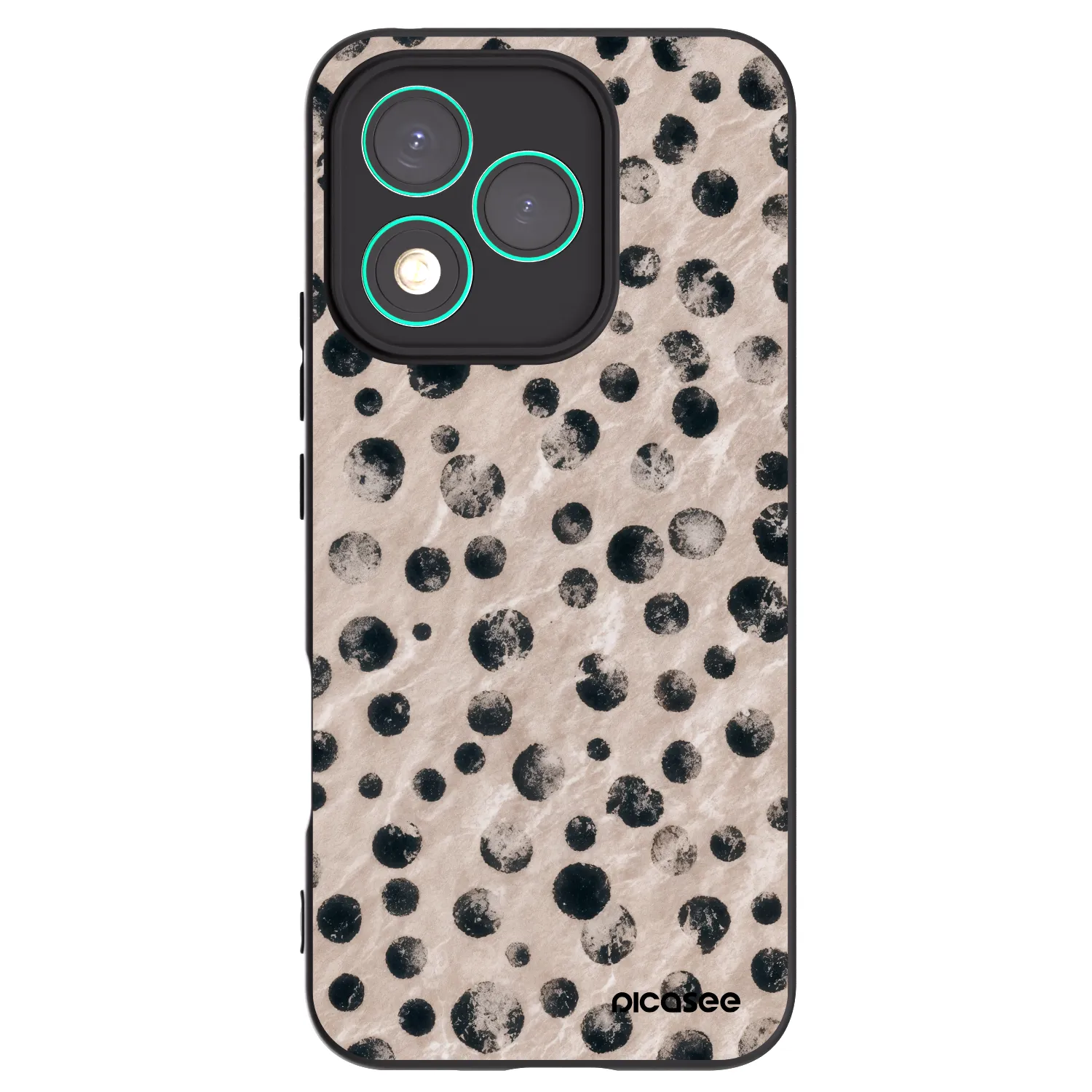 Picasee Honor 400 Lite 5G Hülle - Schwarzes Silikon - Inked