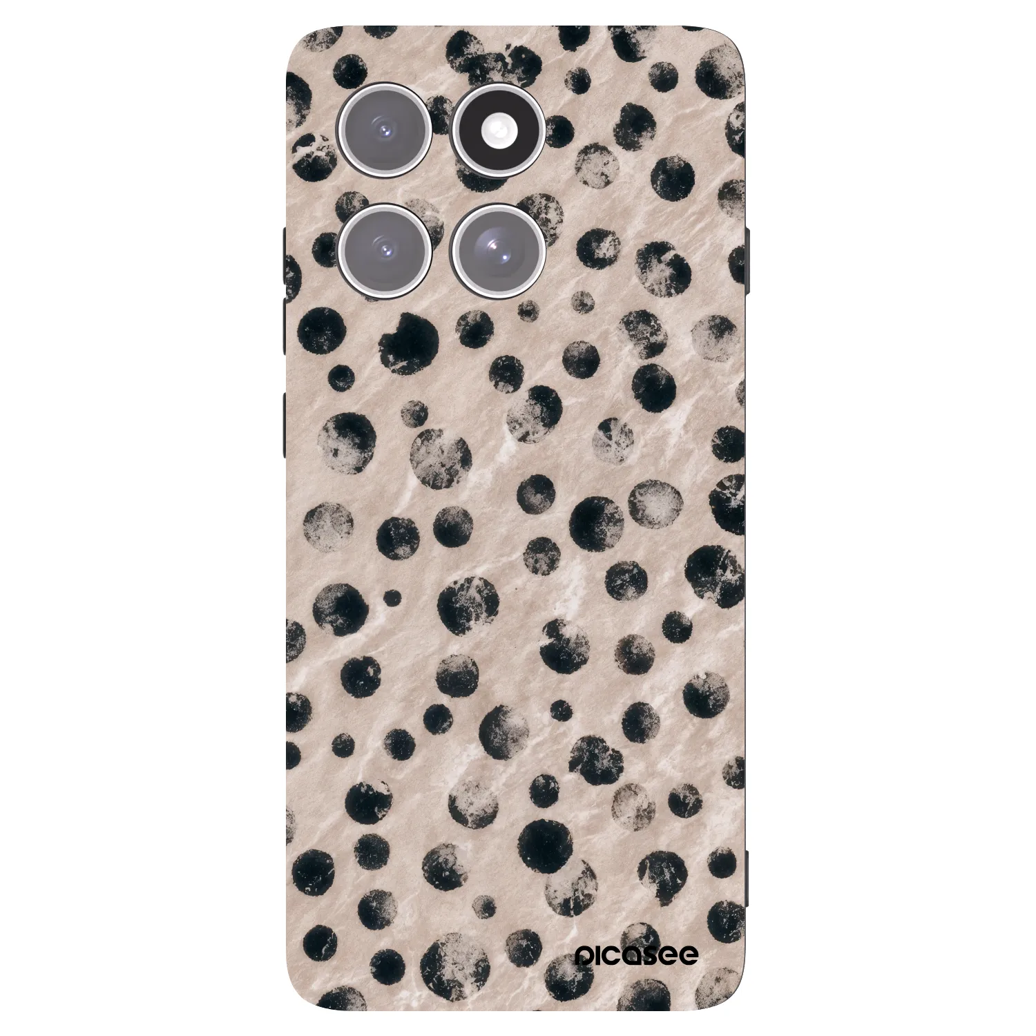 Picasee Motorola Edge 60 Pro Hülle - Schwarzes Silikon - Inked