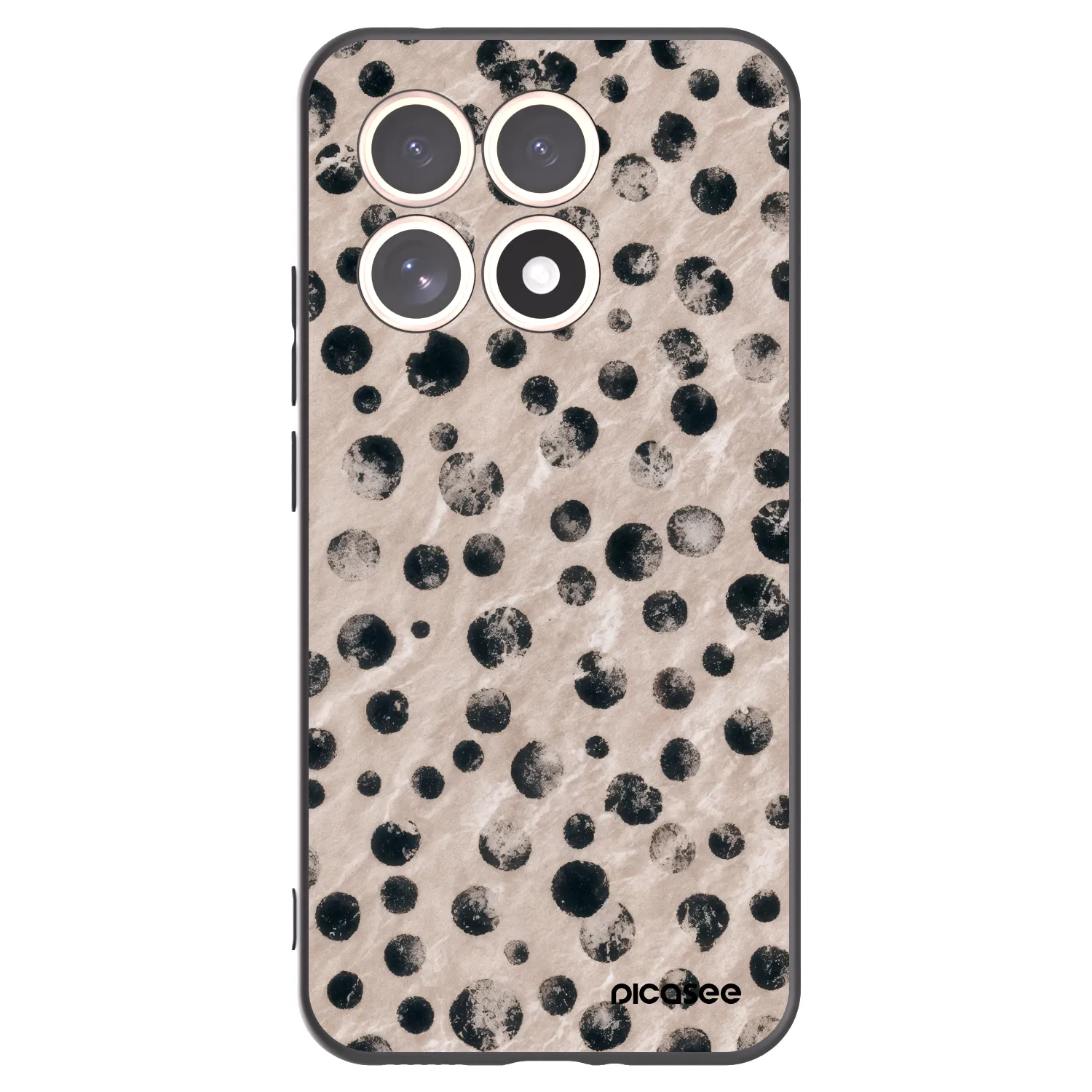 Picasee Xiaomi 15T Hülle - Schwarzes Silikon - Inked