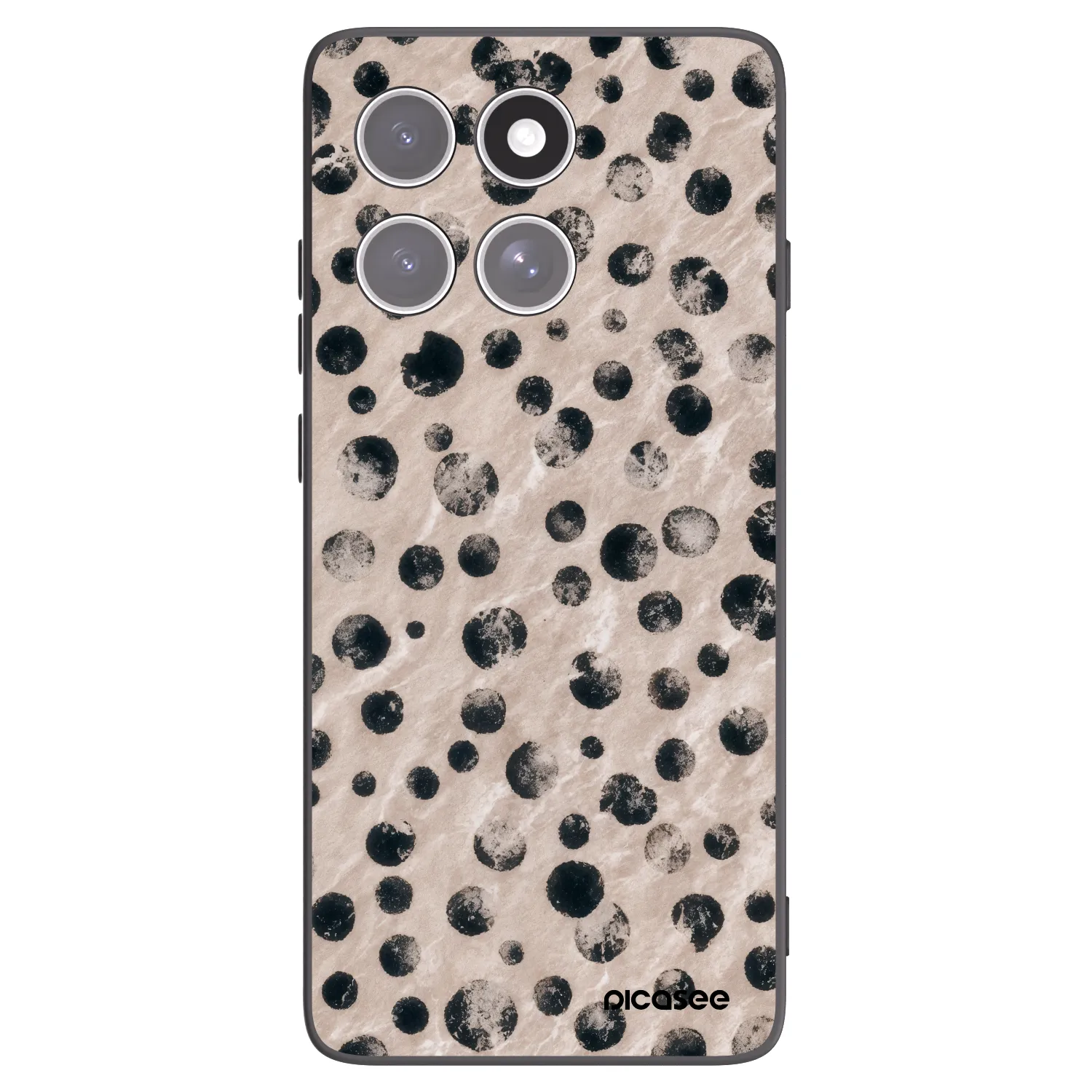 Picasee Motorola Edge 60 Fusion Hülle - Schwarzes Silikon - Inked