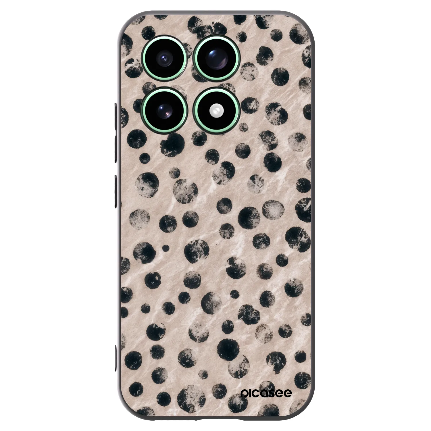 Picasee Xiaomi 17 Hülle - Schwarzes Silikon - Inked