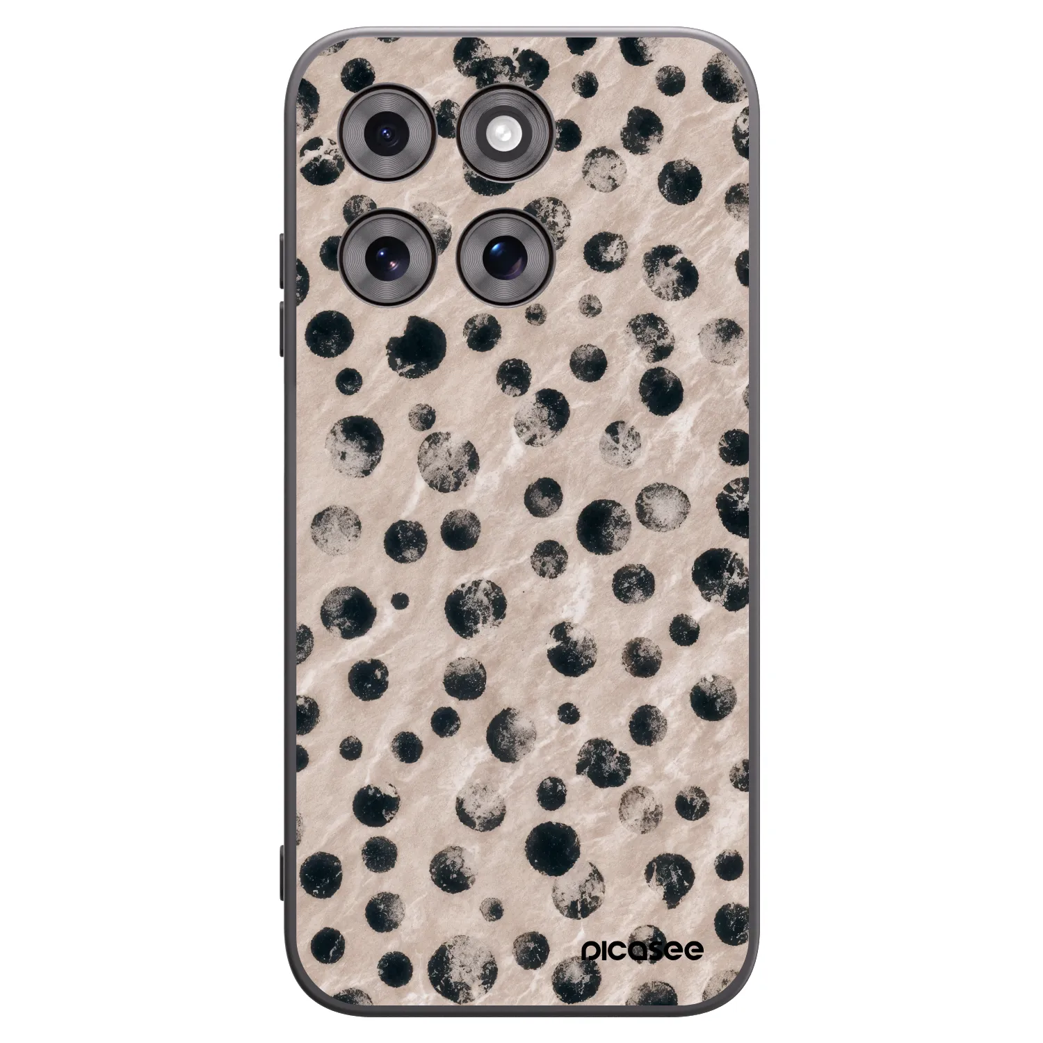 Picasee Motorola Moto G77 Hülle - Schwarzes Silikon - Inked