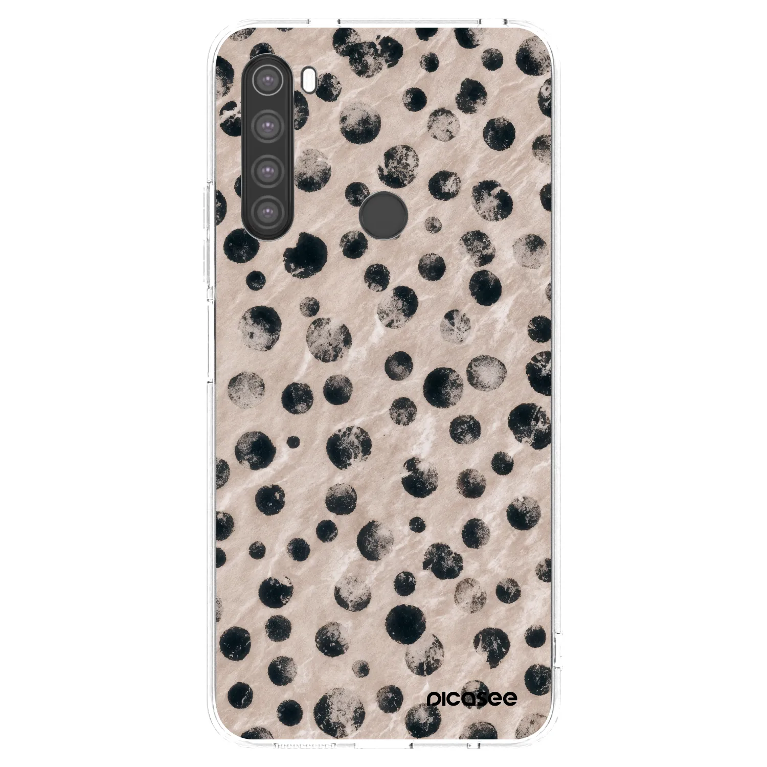 Picasee Xiaomi Redmi Note 8 Hülle - Transparentes Silikon - Inked