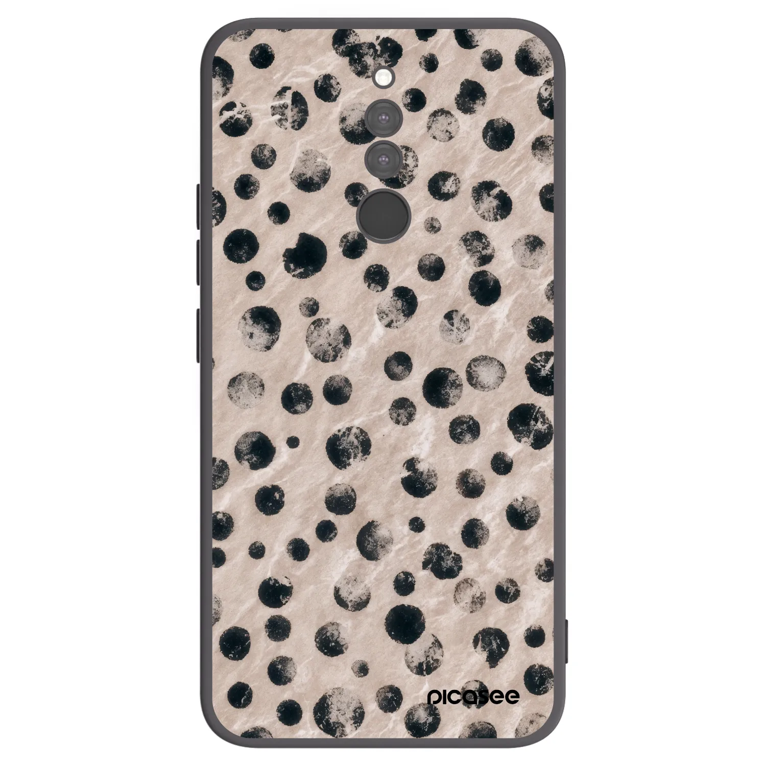 Picasee Xiaomi Redmi 8 Hülle - Schwarzes Silikon - Inked