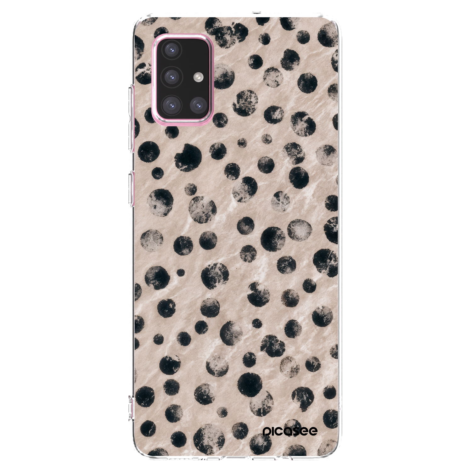 Picasee Samsung Galaxy A71 A715F Hülle - Transparentes Silikon - Inked