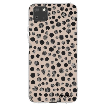 Picasee Huawei Y5P Hülle - Transparentes Silikon - Dots