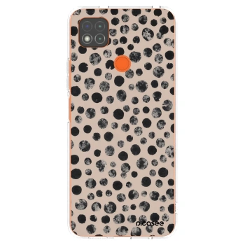 Picasee Xiaomi Redmi 9C Hülle - Transparentes Silikon - Dots