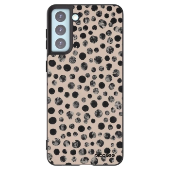 Picasee Samsung Galaxy S21+ 5G G996F Hülle - Schwarzes Silikon - Dots