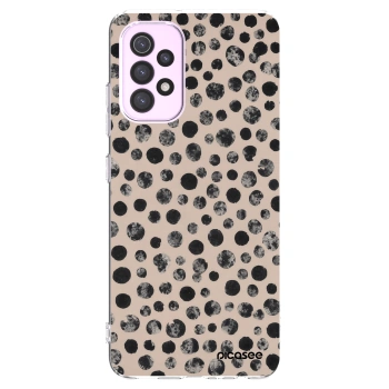 Picasee Samsung Galaxy A32 5G A326B Hülle - Transparentes Silikon - Dots