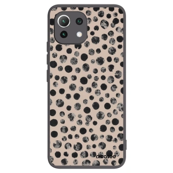Picasee Xiaomi Mi 11 Lite Hülle - Schwarzes Silikon - Dots