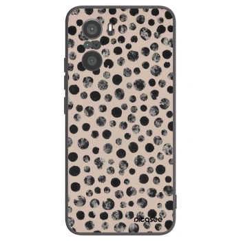 Picasee Xiaomi Poco F3 Hülle - Schwarzes Silikon - Dots
