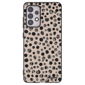 Picasee Samsung Galaxy A52s 5G A528B Hülle - Schwarzes Silikon - Dots