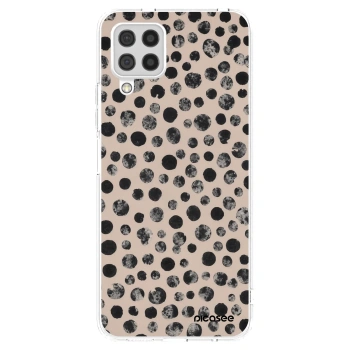 Picasee Samsung Galaxy A22 A225F 4G Hülle - Transparentes Silikon - Dots