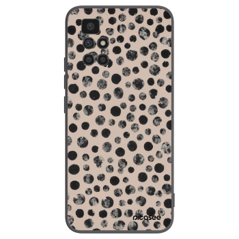 Picasee Xiaomi Redmi 10 Hülle - Schwarzes Silikon - Dots