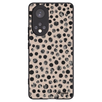 Picasee Honor 50 5G Hülle - Schwarzes Silikon - Dots