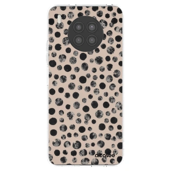 Picasee Huawei Nova 8i Hülle - Transparentes Silikon - Dots