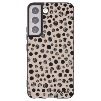 Picasee Samsung Galaxy S22 5G Hülle - Schwarzes Silikon - Dots